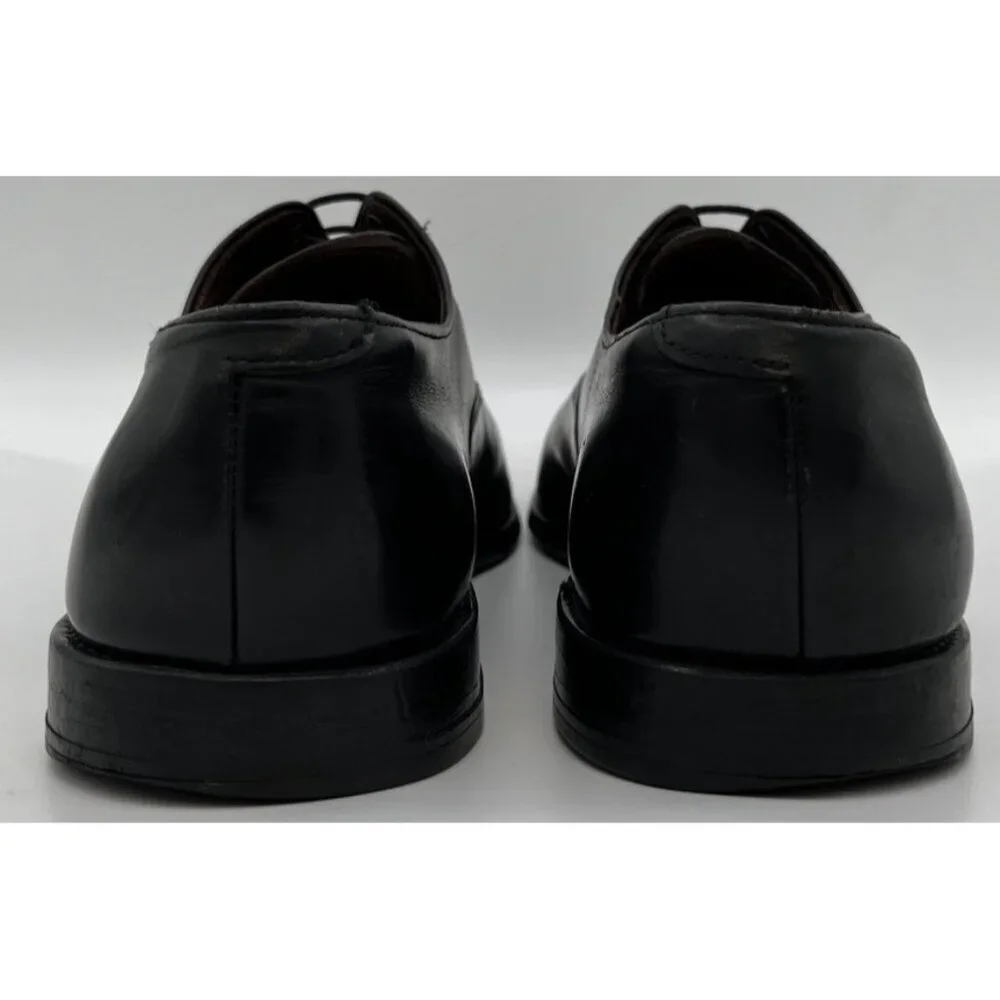 Allen Edmonds Park Avenue Cap Toe Black Leather Oxford Dress Shoes Mens Size 12D